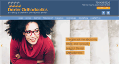 Desktop Screenshot of dexterortho.com