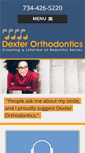 Mobile Screenshot of dexterortho.com